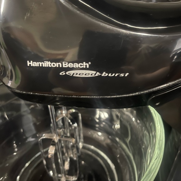 Hamilton Beach Black 6 Speed Burst Stand Mixer - Picture 4 of 10